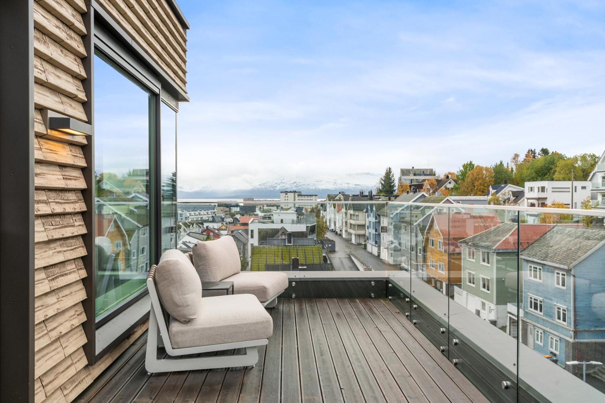 Luxury Apartment Downtown Tromso With 2 Bedrooms And 2 Bathrooms And Parking Dış mekan fotoğraf